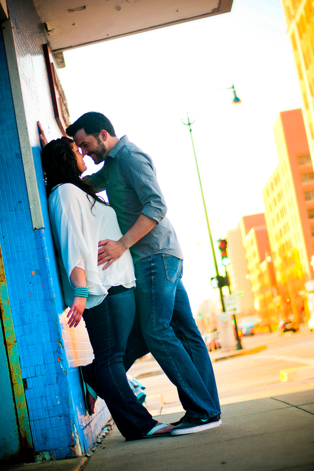 Engagement Photographs taken in Springfield IL